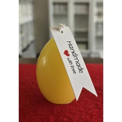 Osterkerze - Osterei - Dunkelblau oder Gelb -