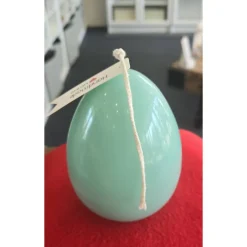 Osterkerze - Osterei - Minzgrün -