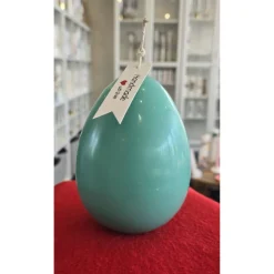 Osterkerze XL - Osterei - Minzgrün -