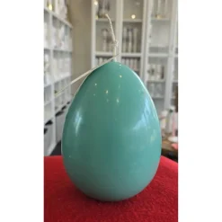 Osterkerze XL - Osterei - Minzgrün -