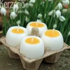 Osterkerzen Frühstücksei 4er Set