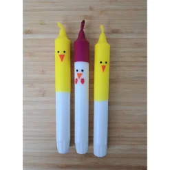 Oster-Kerzen Küken und Huhn