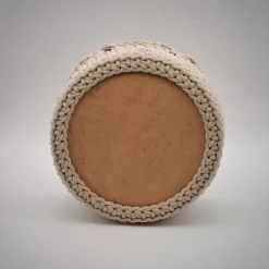 Osterkorb gehäkelt – Hasenkorb mit Holzboden & Hasenohren