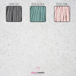 Osterkorb mit Holzboden | Häkelkorb mit Hasenohren | Häkelnest | Perfekt für Ostern & Ostergeschenke