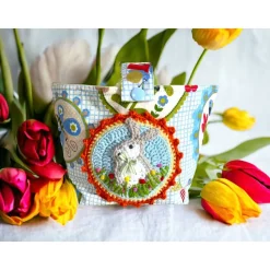 Osterkorb  Osternest Henkeltasche Utensilo