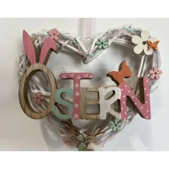 Osterkranz Türkranz Türschmuck Türdeko Kranz Osterdeko Wohndeko