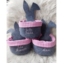 Osterkörbchen 2 in 1 auf Wunsch mit Namen