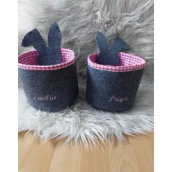 Osterkörbchen 2 in 1 auf Wunsch mit Namen