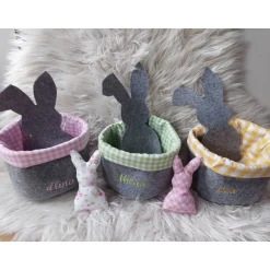 Osterkörbchen 2 in 1 auf Wunsch mit Namen