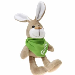 Osterkörbchen grau grün pink blau Filz mit Hase personalisiert Geschenk zu Ostern mit Namen Set aus Osterhase u. Filznes