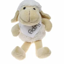 Osterkörbchen grau grün pink blau Filz mit Schaf personalisiert Geschenk zu Ostern mit Namen Set aus Kuscheltier