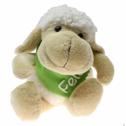 Osterkörbchen grau grün pink blau Filz mit Schaf personalisiert Geschenk zu Ostern mit Namen Set aus Kuscheltier