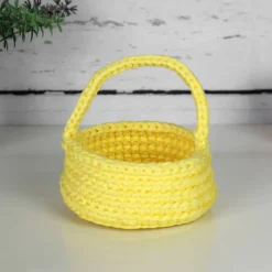 Osterkörbchen mit Henkel | Ostern | Osternest | Häkelkorb | Osterkorb