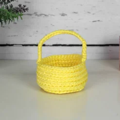 Osterkörbchen mit Henkel | Ostern | Osternest | Häkelkorb | Osterkorb