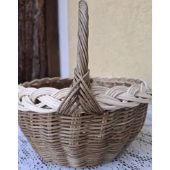 Osterkörbchen personalisiert,  Kinderkorb,  Korb mit Anhänger, Korb mit Namen