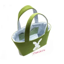 Osterkörbchen Stoffkörbchen Kinderkörbchen Kindertasche ...Tüdelhäschen... moosgrün...hellblau...