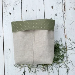 Osterkörbchen Utensilo  – Geschenkbeutel & Aufbewahrung im Frühlingsdesign