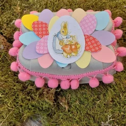 Ostern Eierkarton Ostergeschenk verpacken rosa