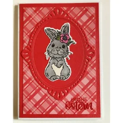 Ostern Klappkarte Grußkarte 