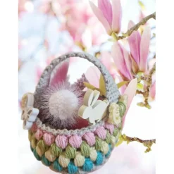 Ostern Mitbringsel Osterkorb gehäkelt klein farbwahl kleines Geschenk Ostern