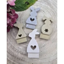 Ostern Steckerchen – Handgemachte Deko in Pastell zum Sammeln & Kombinieren