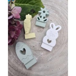 Ostern Steckerchen – Handgemachte Deko in Pastell zum Sammeln & Kombinieren