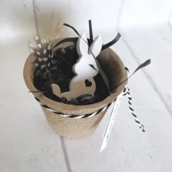 Ostern to go * Osterdeko * Gastgeschenk * Geschenkidee Ostern * Osterhase * Geschenkbecher