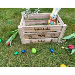 Osternest, Osterkiste, Osterdekoration, Ostergeschenk, Geschenk Ostern, Kiste zu Ostern