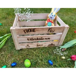 Osternest, Osterkiste, Osterdekoration, Ostergeschenk, Geschenk Ostern, Kiste zu Ostern