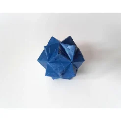Osterschmuck Faltkugeln aus Transparentpapier, Origami-Kugeln, Kusudama