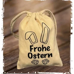 Ostersäckchen | Geschenkbeutel Ostern | Frohe Ostern | nachhaltige Geschenkverpackung