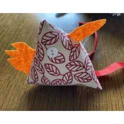 Osterset genäht mit Hase und zwei Dreieckshühnchen, Frühlingsdekoration,