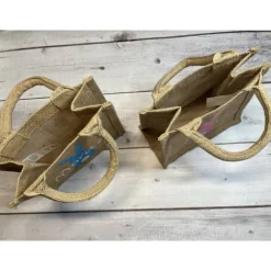 Ostertasche aus Jute personalisiert