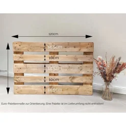 Palettenaufkleber Willkommen – 6 Designs für Hochzeit | Individuelle Hochzeitsaufkleber für Euro-Palette