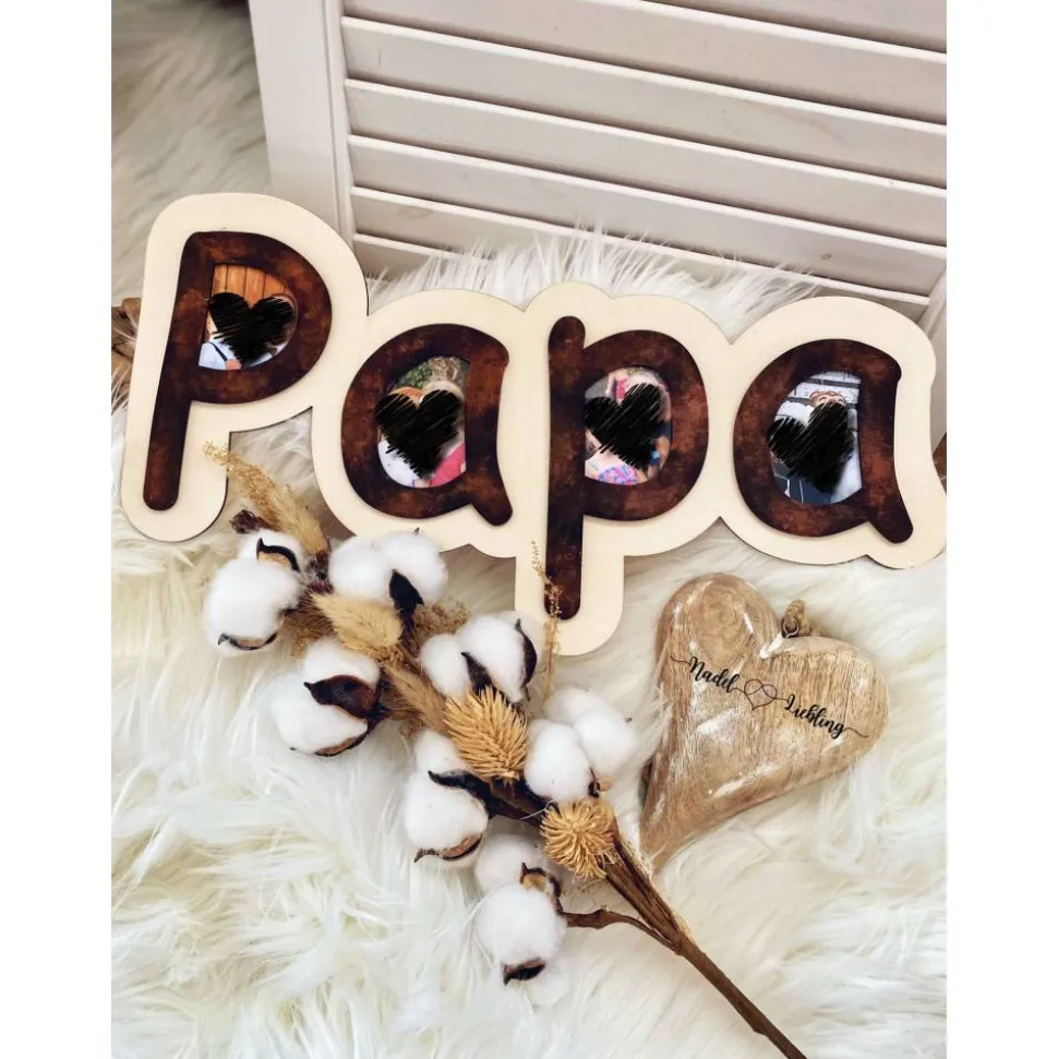 PAPA | Vater | Vatertag | Bilder | Fotos | Bilderserie | Fotorahmen | Geschenk Vattertag