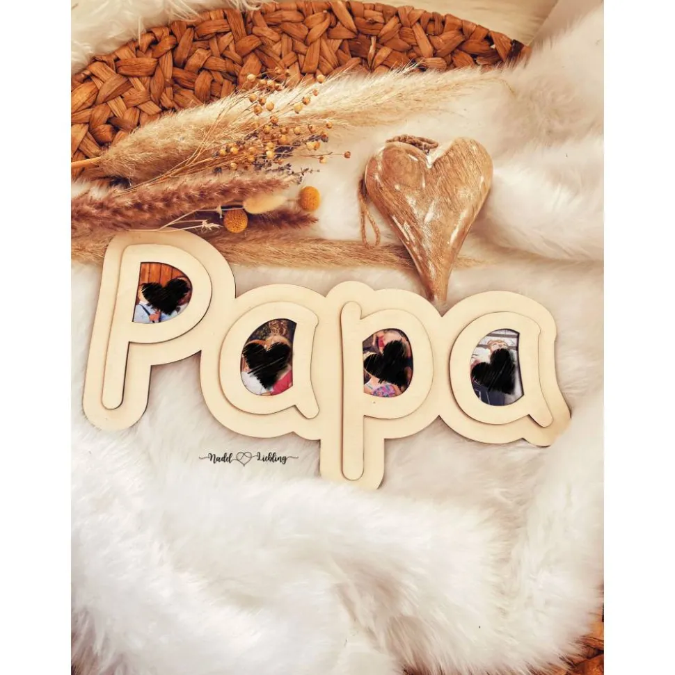 PAPA | Vater | Vatertag | Bilder | Fotos | Bilderserie | Fotorahmen | Geschenk Vattertag