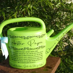Papa Geburtstagsgeschenk Vatertag Geschenk, personalisiertes Männergeschenk,10L Gießkanne mit Namen