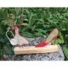 Papierdrahtfigur Frauen und Schuhe