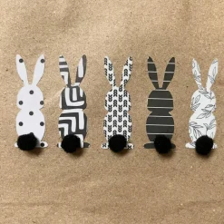 Papiertüten mit Osterhasenmotiv