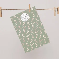 Papiertüten Set *Blush Sage Christmas* / Motiv 2 / Flachbeutel in verschiedenen Größen für Advent und Weihnachten