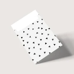 Papiertüten Set *Ink Brush* / Flachbeutel in verschiedenen Größen als Geschenkverpackung für jeden Anlass