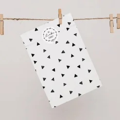 Papiertüten Set *Ink Brush* / Flachbeutel in verschiedenen Größen als Geschenkverpackung für jeden Anlass