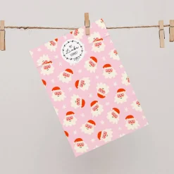 Papiertüten Set *Santa is coming* / Motiv 1 / Flachbeutel in versch. Größen für Advent und Weihnachten