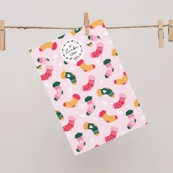 Papiertüten Set *Santa is coming* / Motiv 3 / Flachbeutel in versch. Größen für Advent und Weihnachten