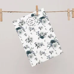 Papiertüten Set *Winter Floral* / Motiv 1 / Flachbeutel für Advent, Weihnachten und andere Anlässe