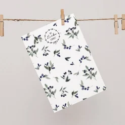 Papiertüten Set *Winter Floral* / Motiv 3 / Flachbeutel in verschiedenen Größen für Advent und Weihnachten