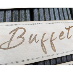 Party Holzschilder Für Hochzeitswegweiser | Set Mit 5 Pfeilen Aus Holz