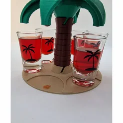 Party Palme, Schnaps Verteiler, Shot Verteiler, Partygag, Geschenkidee, JGA, Getränke ausgießer,