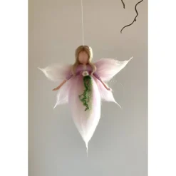 Pastellrosa Blumenfee