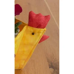 Patchwork Übertopf für kleine Blumentöpfe